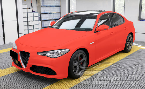 Ultra Matte Flat Red Vinyl Wrap