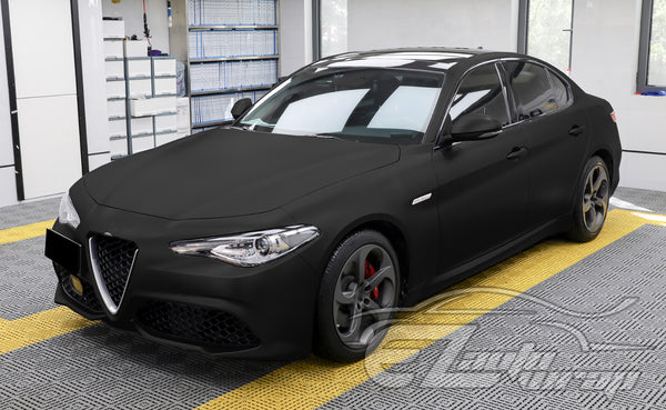 Ultra Matte Flat Black Vinyl Wrap