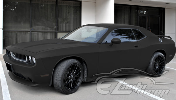 Ultra Matte Flat Black Vinyl Wrap