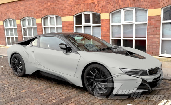 Ultra Matte Flat Storm Gray Vinyl Wrap