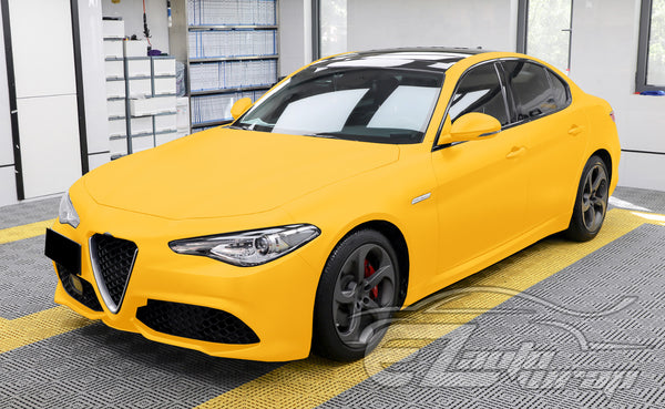 Ultra Matte Flat Sunflower Yellow Vinyl Wrap