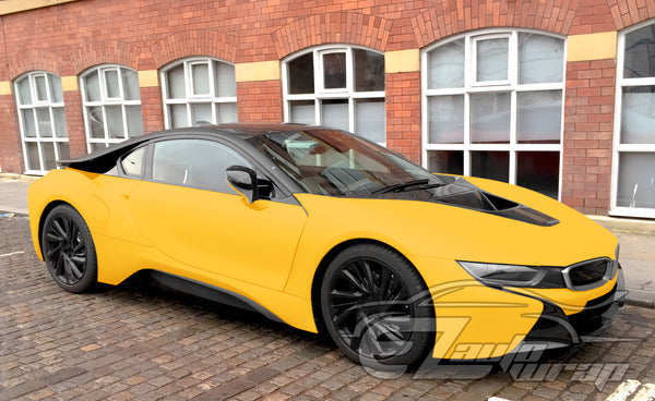 Ultra Matte Flat Sunflower Yellow Vinyl Wrap