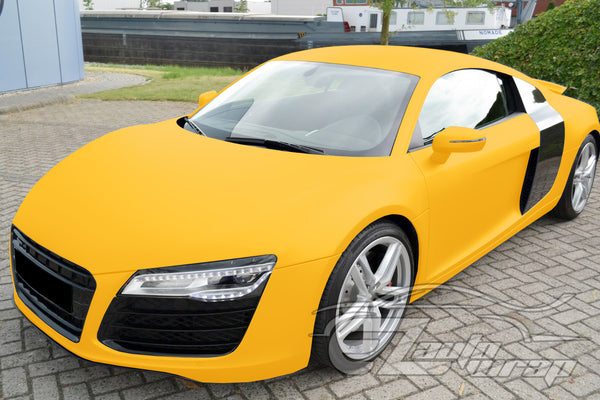 Ultra Matte Flat Sunflower Yellow Vinyl Wrap