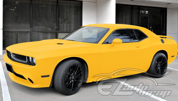 Ultra Matte Flat Sunflower Yellow Vinyl Wrap