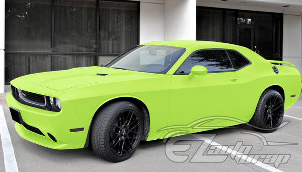 Ultra Matte Flat Apple Green Vinyl Wrap
