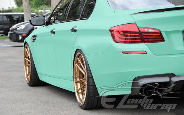 Ultra Matte Flat Teal Vinyl Wrap
