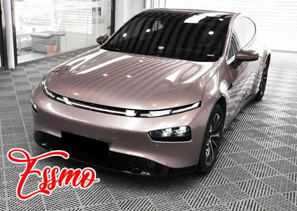 PET Super Gloss Metallic Frozzen Berry Vinyl Wrap