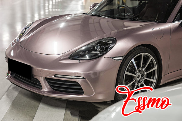 PET Super Gloss Metallic Frozzen Berry Vinyl Wrap