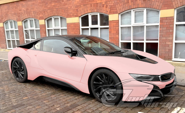 Ultra Matte Flat Carnation Pink Vinyl Wrap