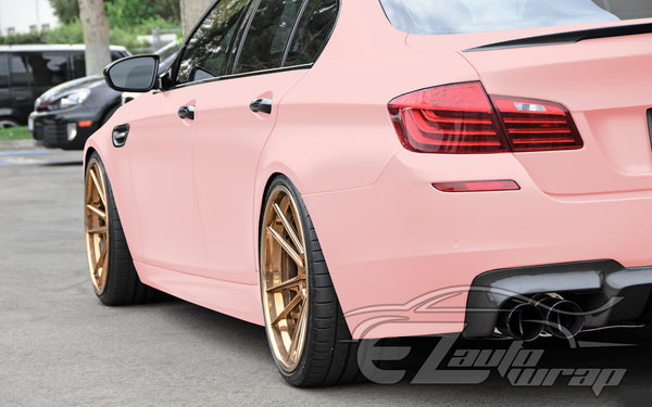 Ultra Matte Flat Carnation Pink Vinyl Wrap