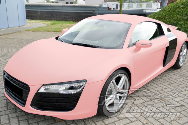 Ultra Matte Flat Carnation Pink Vinyl Wrap