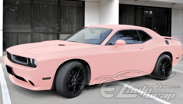 Ultra Matte Flat Carnation Pink Vinyl Wrap