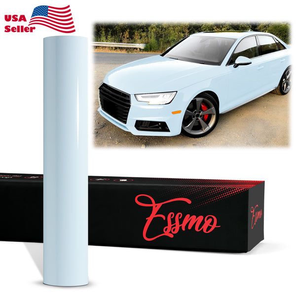 PET Super Gloss Ice Blue Vinyl Wrap
