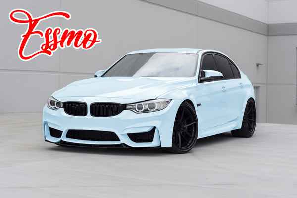 PET Super Gloss Ice Blue Vinyl Wrap