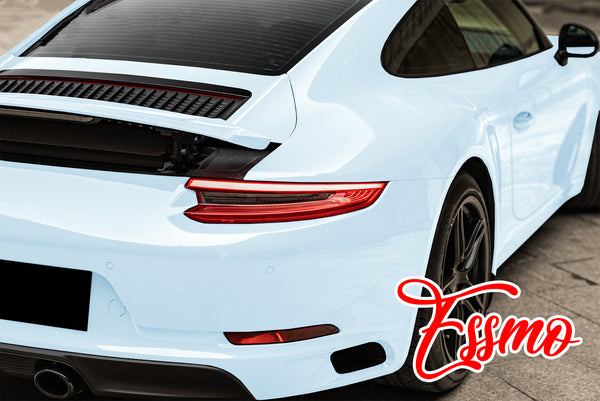 PET Super Gloss Ice Blue Vinyl Wrap