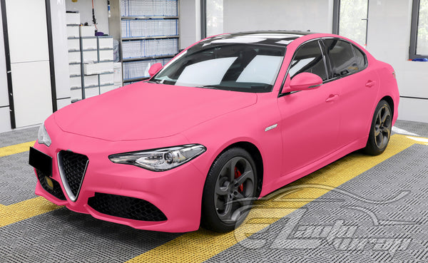 Ultra Matte Flat Rose Red Vinyl Wrap