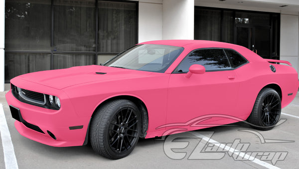 Ultra Matte Flat Rose Red Vinyl Wrap