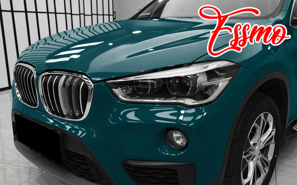 PET Super Gloss Iron Ore Green Vinyl Wrap