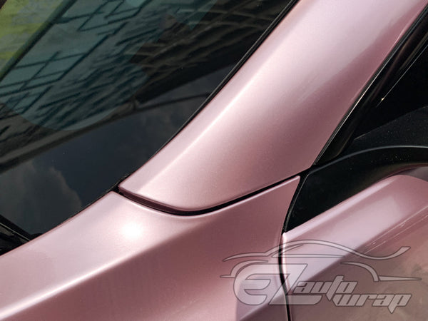 Super Gloss Metallic Passion Pink Vinyl Wrap