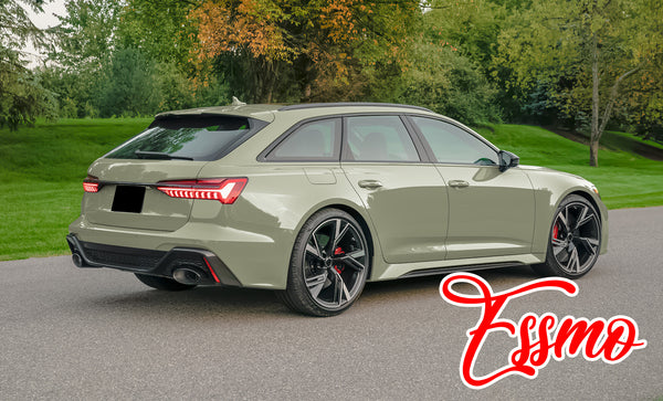 PET Super Gloss Dark Khaki Green Vinyl Wrap