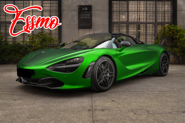 PET Romance Chrome Beast Green Vinyl Wrap
