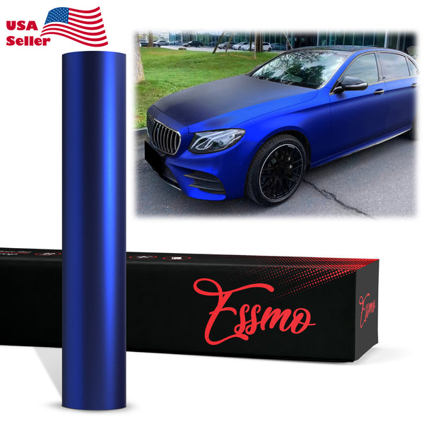 PET Romance Chrome Klein Blue Vinyl Wrap