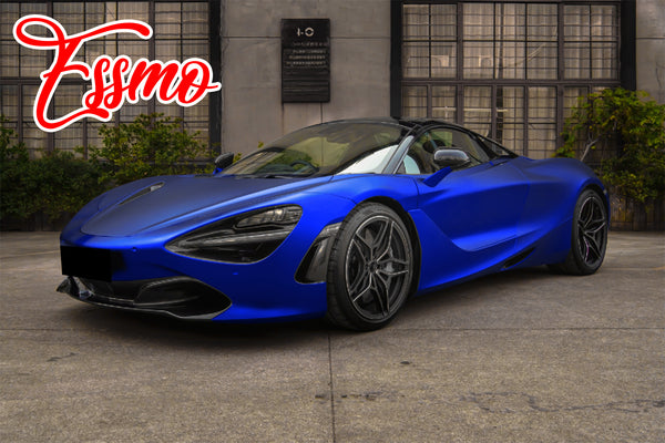 PET Romance Chrome Klein Blue Vinyl Wrap