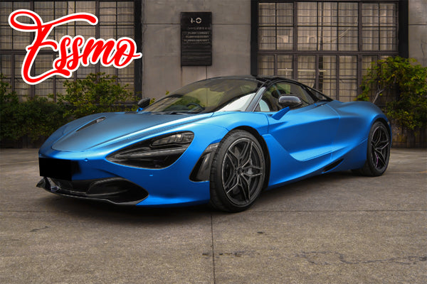 PET Romance Chrome Light Blue Vinyl Wrap