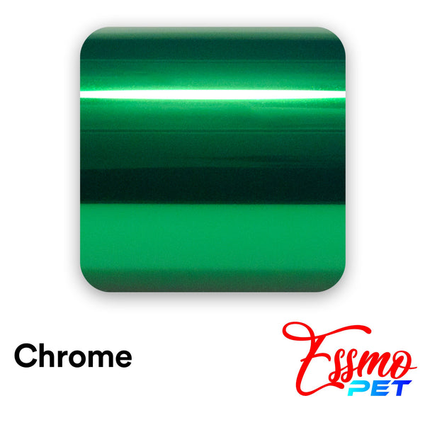 PET Chrome Green Vinyl Wrap