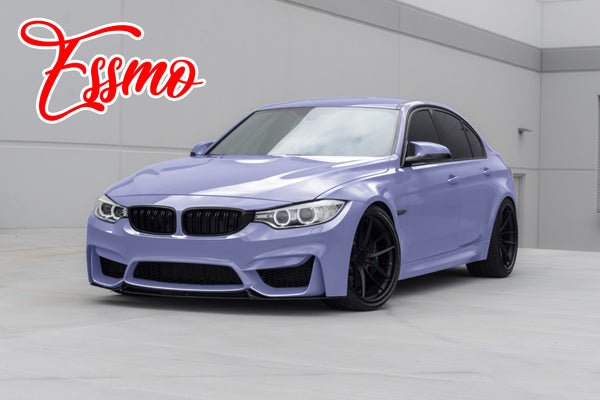 PET Super Gloss Chalk Purple Vinyl Wrap