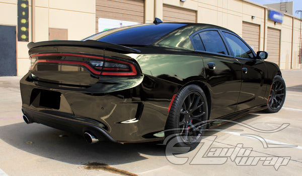 Supercast Black Easy Stretch Chrome Vinyl Wrap