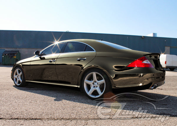Supercast Black Easy Stretch Chrome Vinyl Wrap