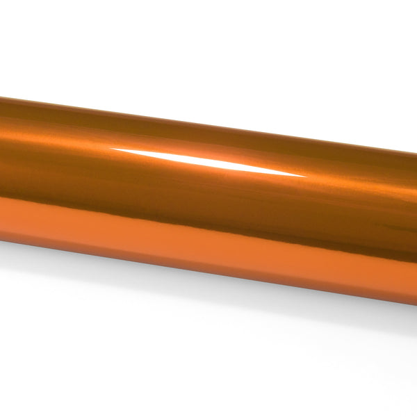 Supercast Orange Easy Stretch Chrome Vinyl Wrap