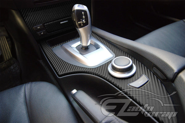 3D Carbon Fiber Textured Black Matte Vinyl Wrap