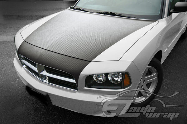 3D Carbon Fiber Textured Gray Matte Vinyl Wrap