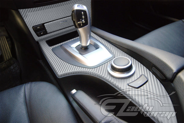 3D Carbon Fiber Textured Silver Matte Vinyl Wrap