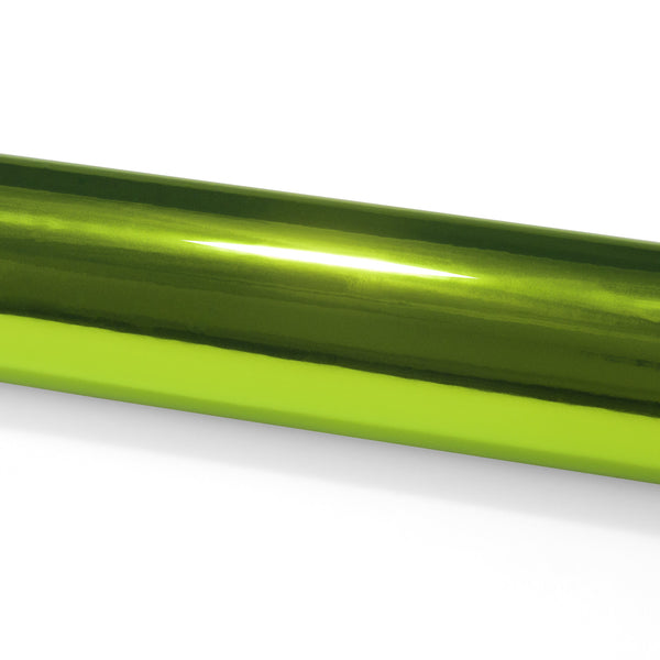 Supercast Acid Lime Easy Stretch Chrome Vinyl Wrap