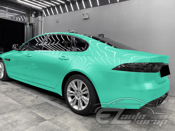 Super Gloss Metallic Teal Vinyl Wrap