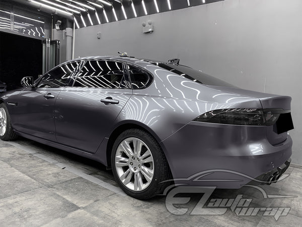 Super Gloss Metallic Shadow Gray Vinyl Wrap