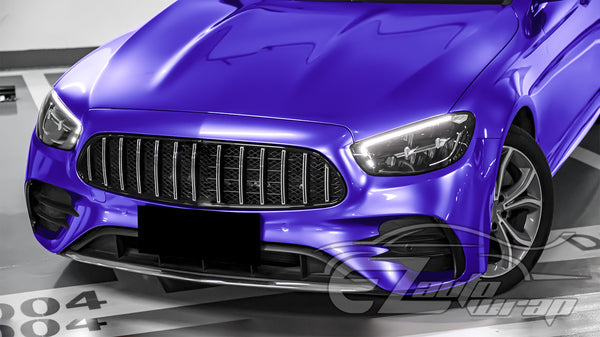 Super Gloss Metallic Purple Vinyl Wrap