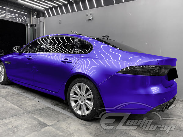 Super Gloss Metallic Purple Vinyl Wrap