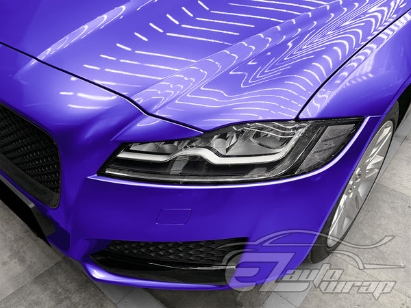 Super Gloss Metallic Purple Vinyl Wrap