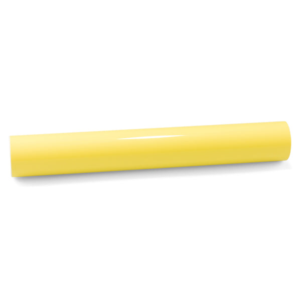 PET Super Gloss Lemon Yellow Vinyl Wrap
