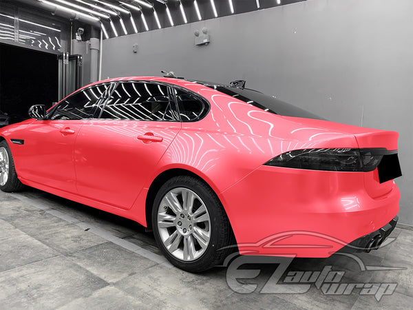 Super Gloss Metallic Pink Vinyl Wrap