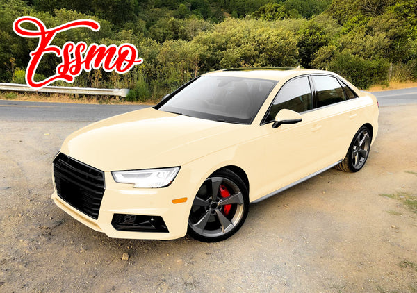 PET Super Gloss Light Ivory Vinyl Wrap
