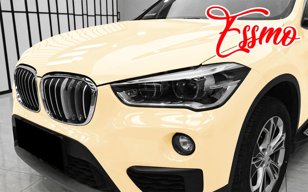 PET Super Gloss Light Ivory Vinyl Wrap