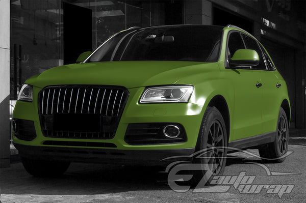 Satin Army Green Matte Flat Vinyl Wrap