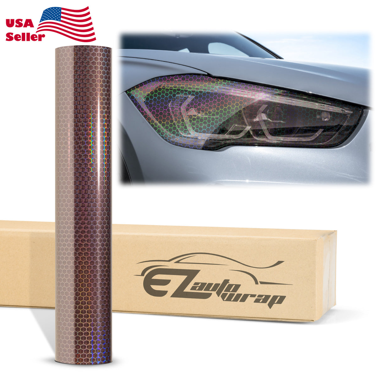Tint Hex Holographic Light Taillight Headlight Tint Film – EzAuto Wrap
