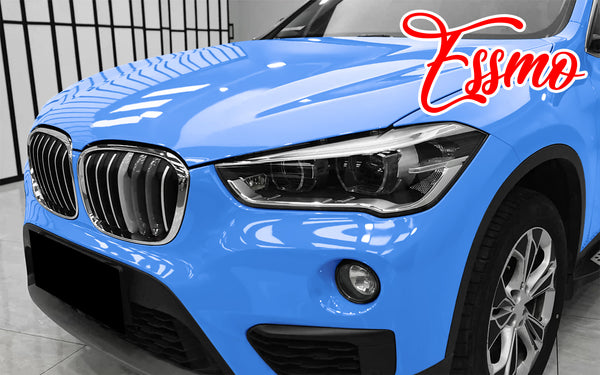 PET Super Gloss Marina Blue Vinyl Wrap