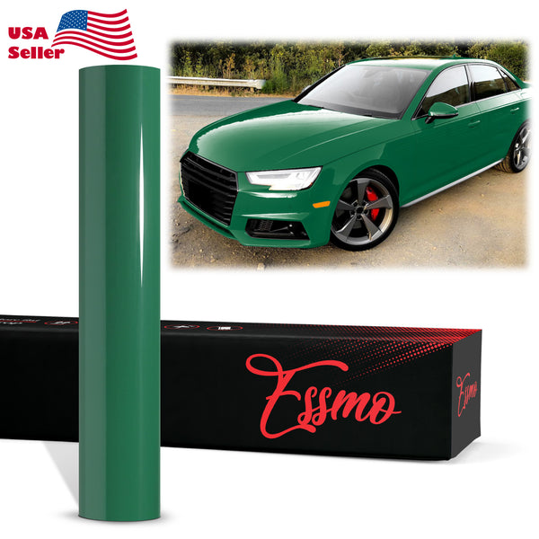 PET Super Gloss Dark Green Vinyl Wrap